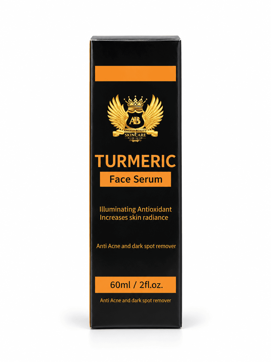 Premium Turmeric Face Serum Packaging